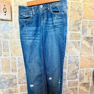 American Eagle Outfitters Women’s Distressed Blue Jeans